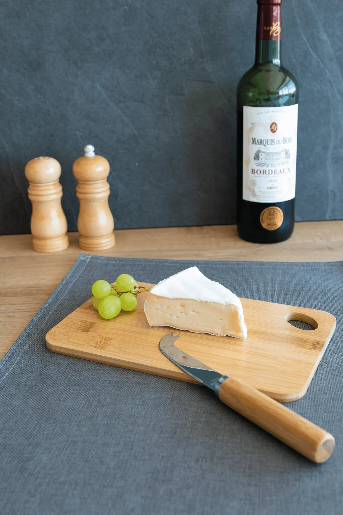BAMBOO CHEESY - Käseset braun, braun – Bild 6