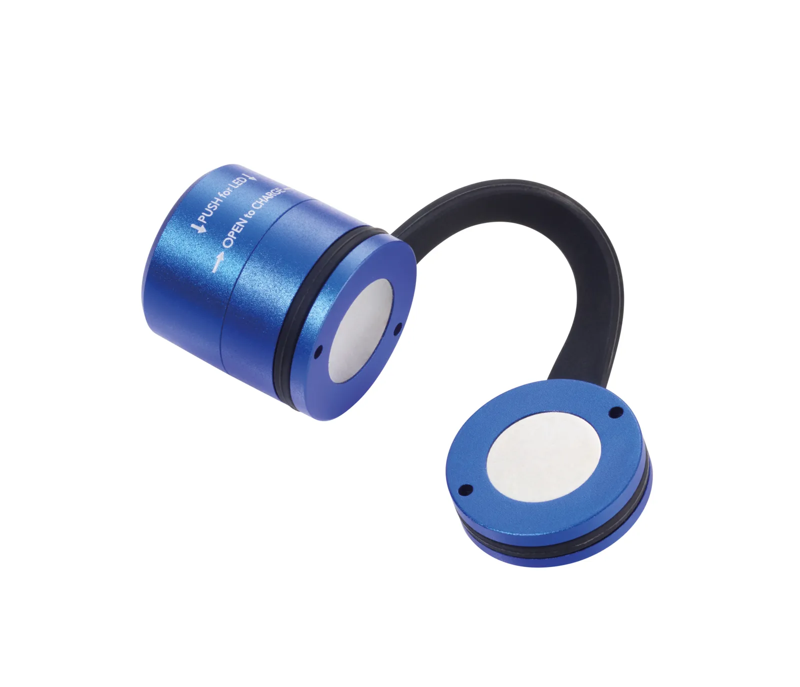 Taschenlampe ECO RUN blau/schwarz, blau/schwarz – Bild 3