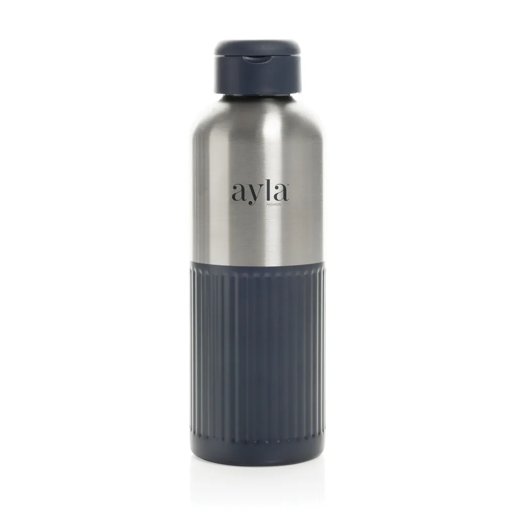 Ripple RCS R-Steel auslaufsichere Wasserflasche 750ml, navy blau – Bild 7