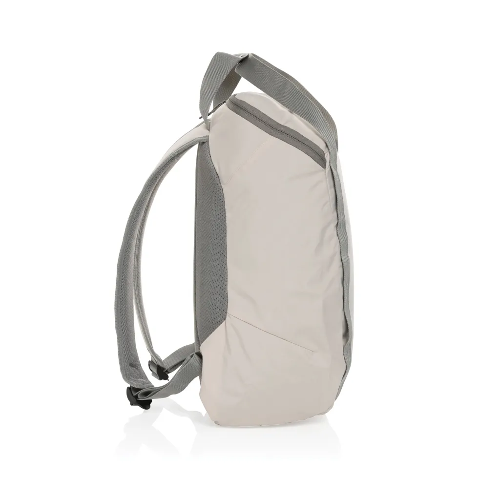 Sienna AWARE™ RPET 14" Everyday Laptop-Rucksack, beige – Bild 3