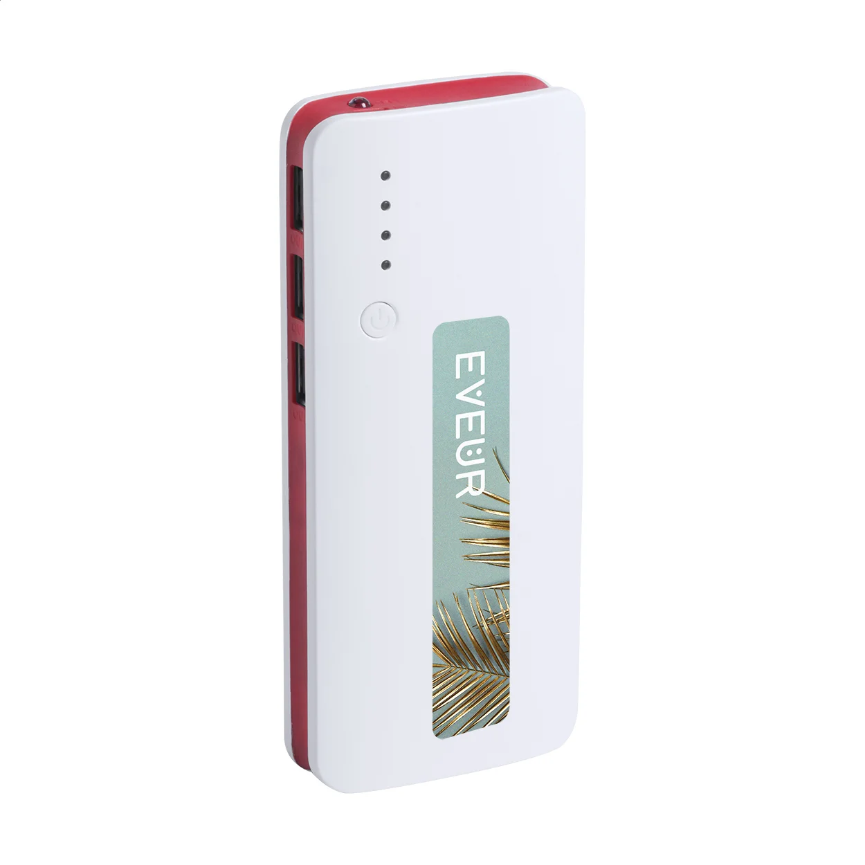 Powerbank Tenak, rot, weiß – Bild 3
