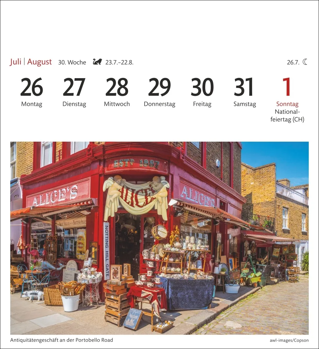 London Sehnsuchtskalender 2027 – Bild 12