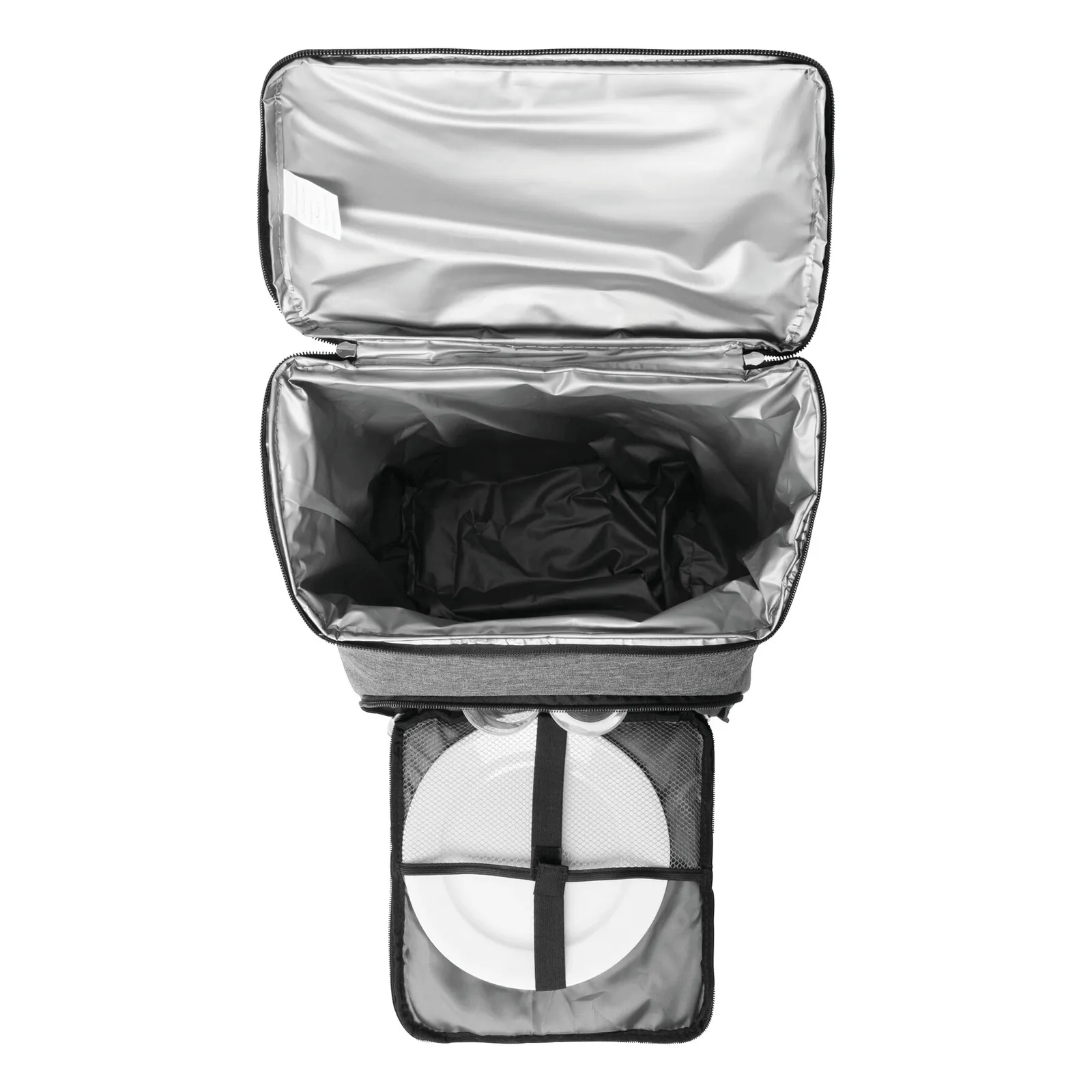 LEISURE DAY - Picknick-Rucksack grau, schwarz, grau, schwarz – Bild 6