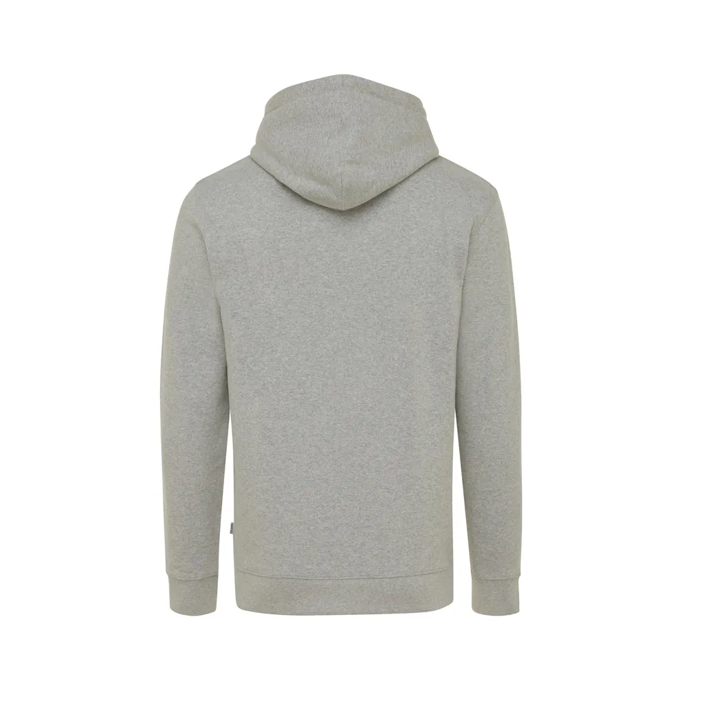IQONIQ Torres ungefärbter Hoodie aus recycelter Baumwolle, heather grey – Bild 2