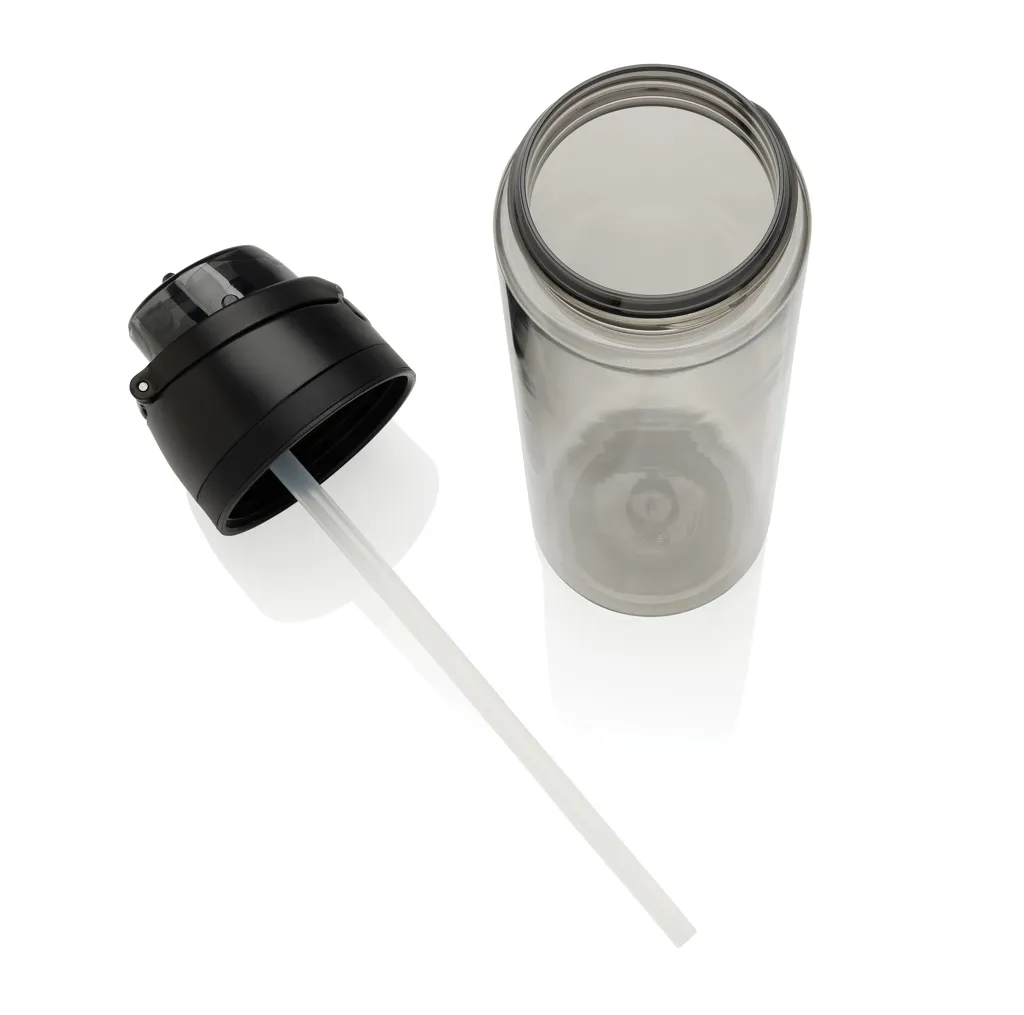 Omni Sip Wasserflasche 800ml aus RCS RPET, schwarz – Bild 5