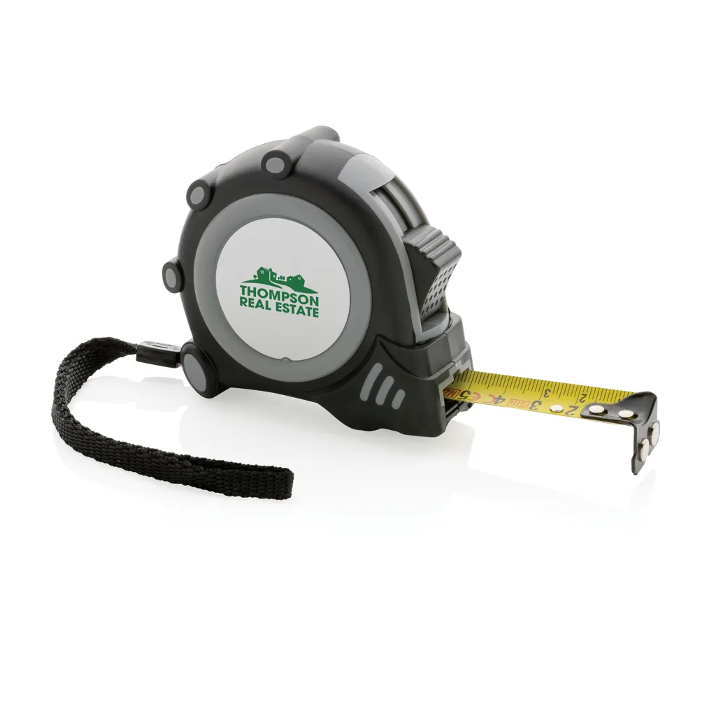 Grip 5m/19mm Maßband aus RCS recyceltem Kunststoff, grau – Bild 5