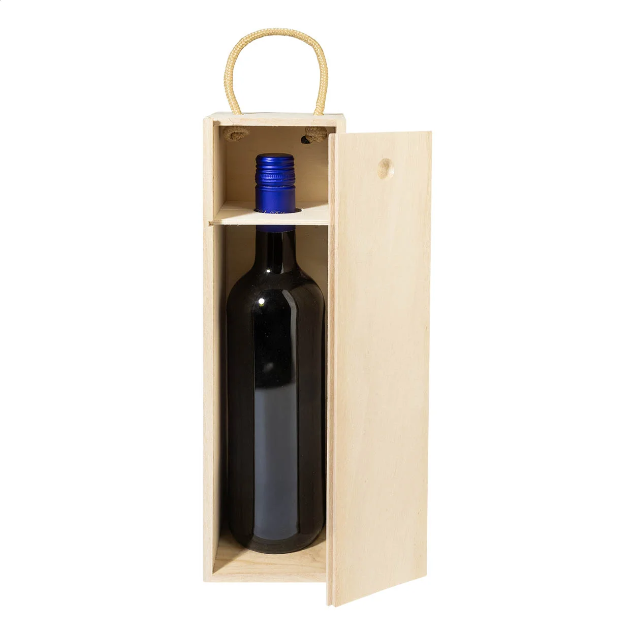 Wein-Geschenktasche Saxony, natur – Bild 3
