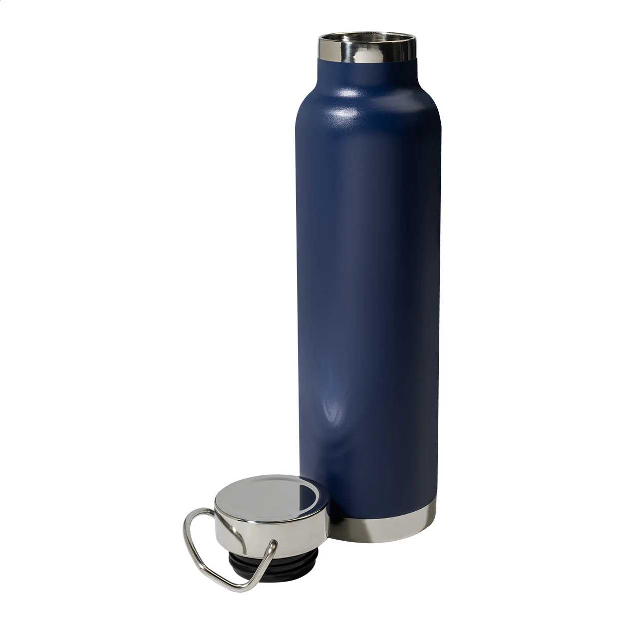 Kupferisolierte Thermoflasche Cuppar, dunkelblau – Bild 2