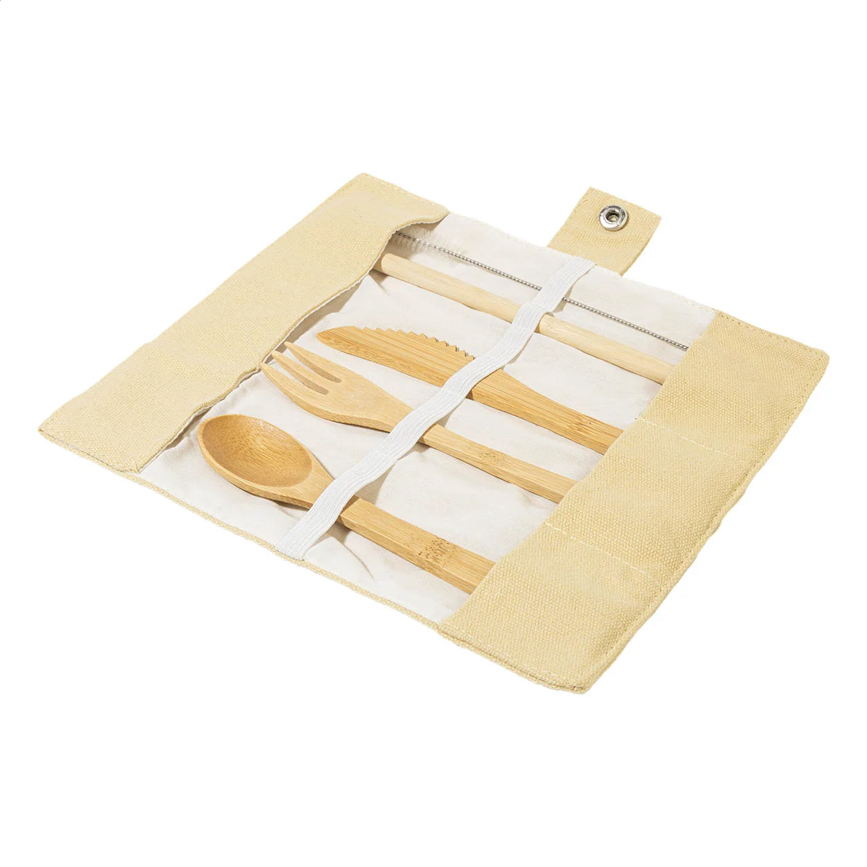 Besteck-Set Rollery, natur – Bild 8