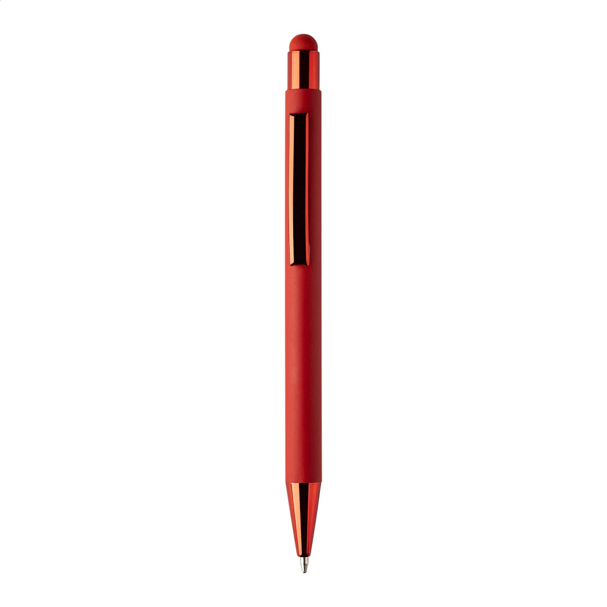 Touch-Kugelschreiber Shinely, rot – Bild 5