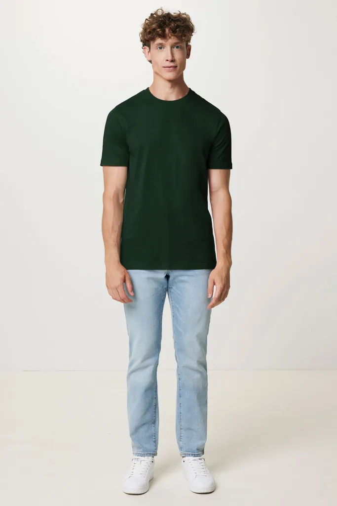 IQONIQ Brett T-Shirt aus recycelter Baumwolle, forest green – Bild 4