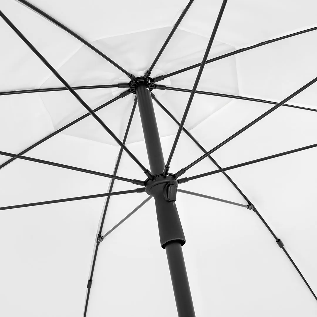 Sonnenschirm XL, weiß – Bild 5