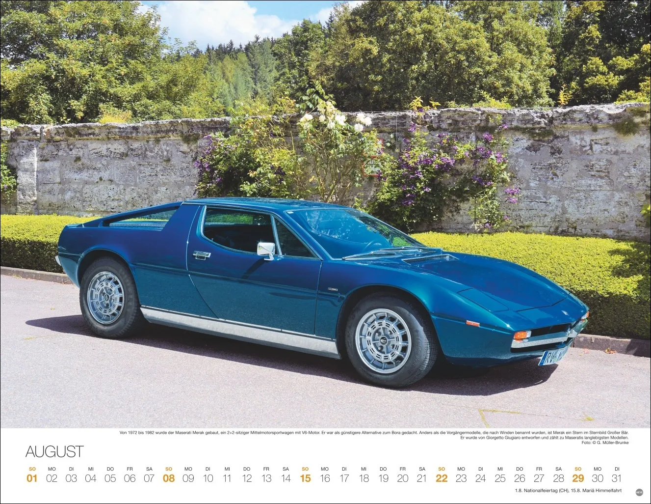 Legendäre Autos Posterkalender 2027 – Bild 9