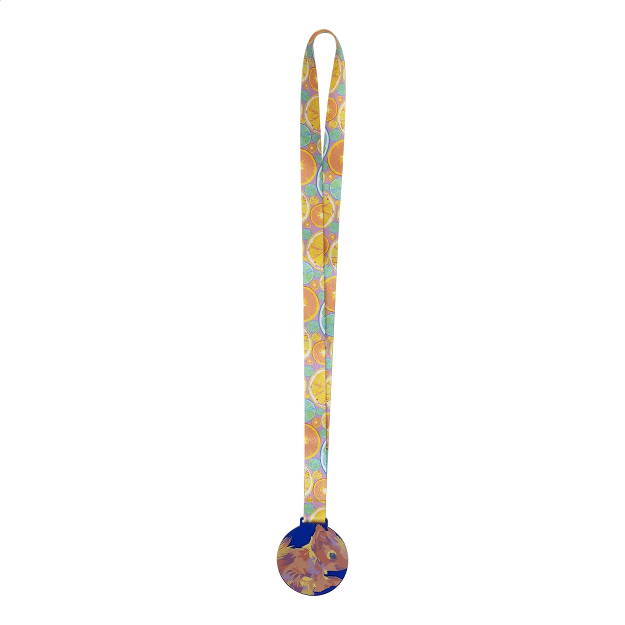 Individuelle Medaille Subdal Colour, blau/transparent – Bild 4