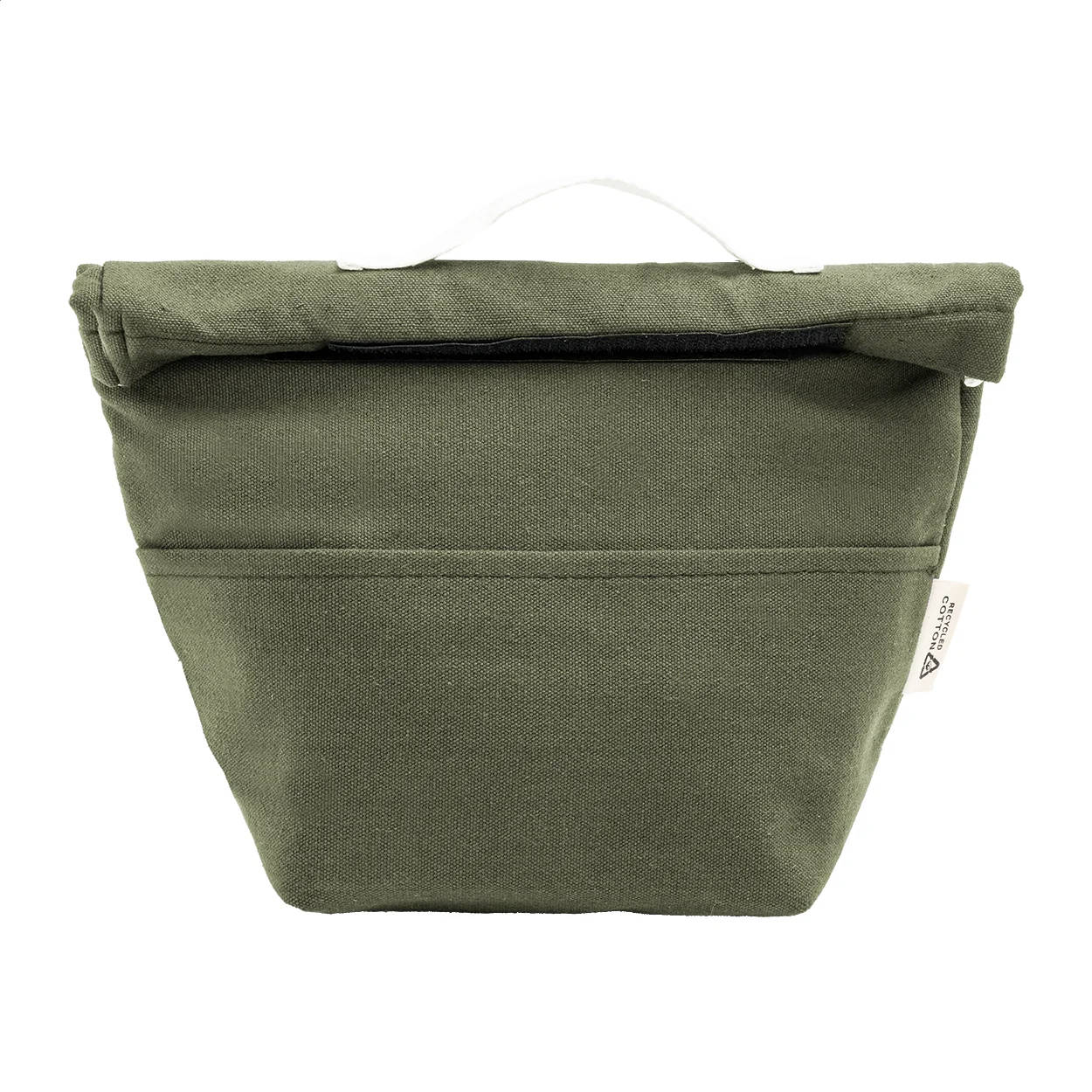 Rucksack Rekan Cool aus recyceltem Canvas, grün – Bild 4