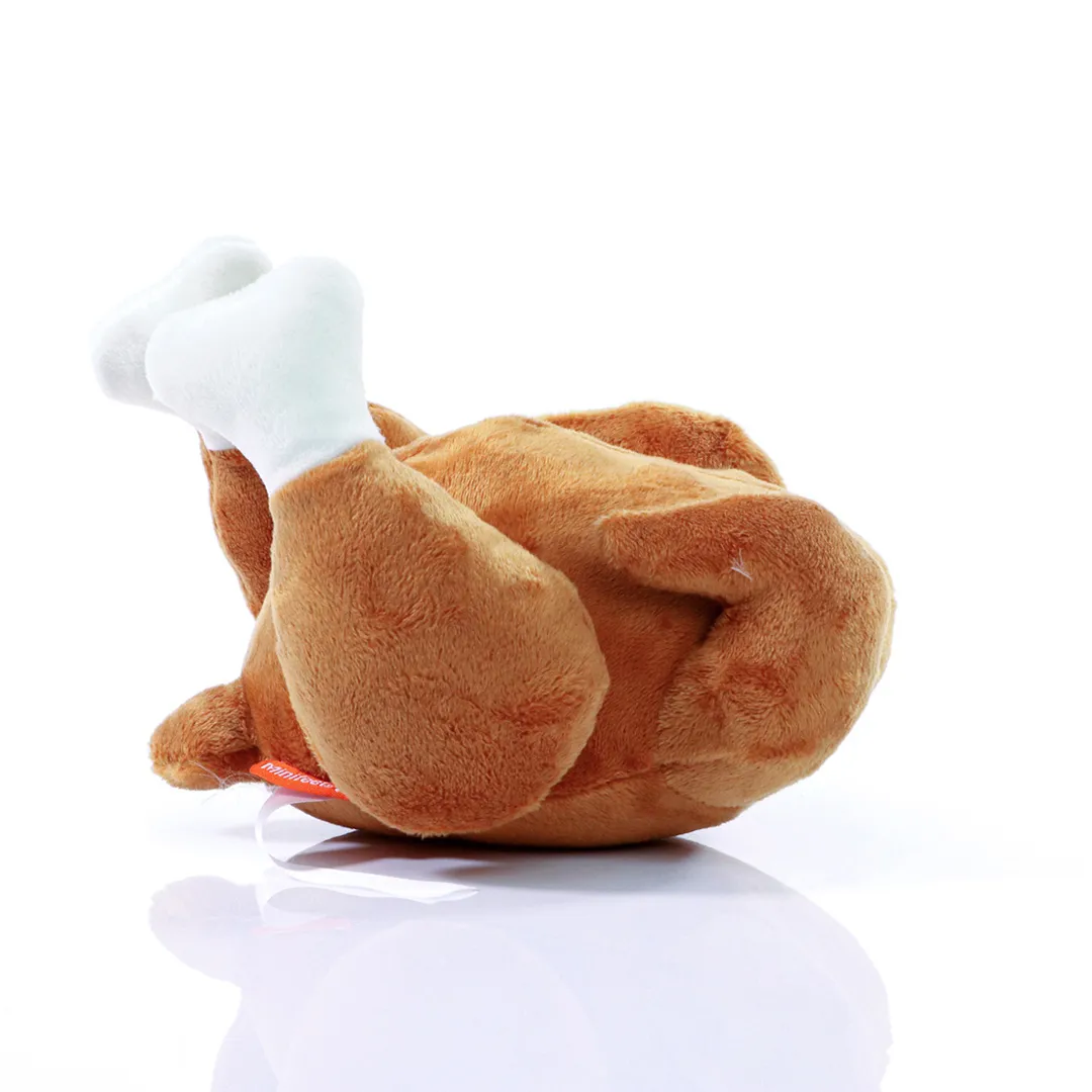 Hundespielzeug Hähnchen, braun – Bild 3
