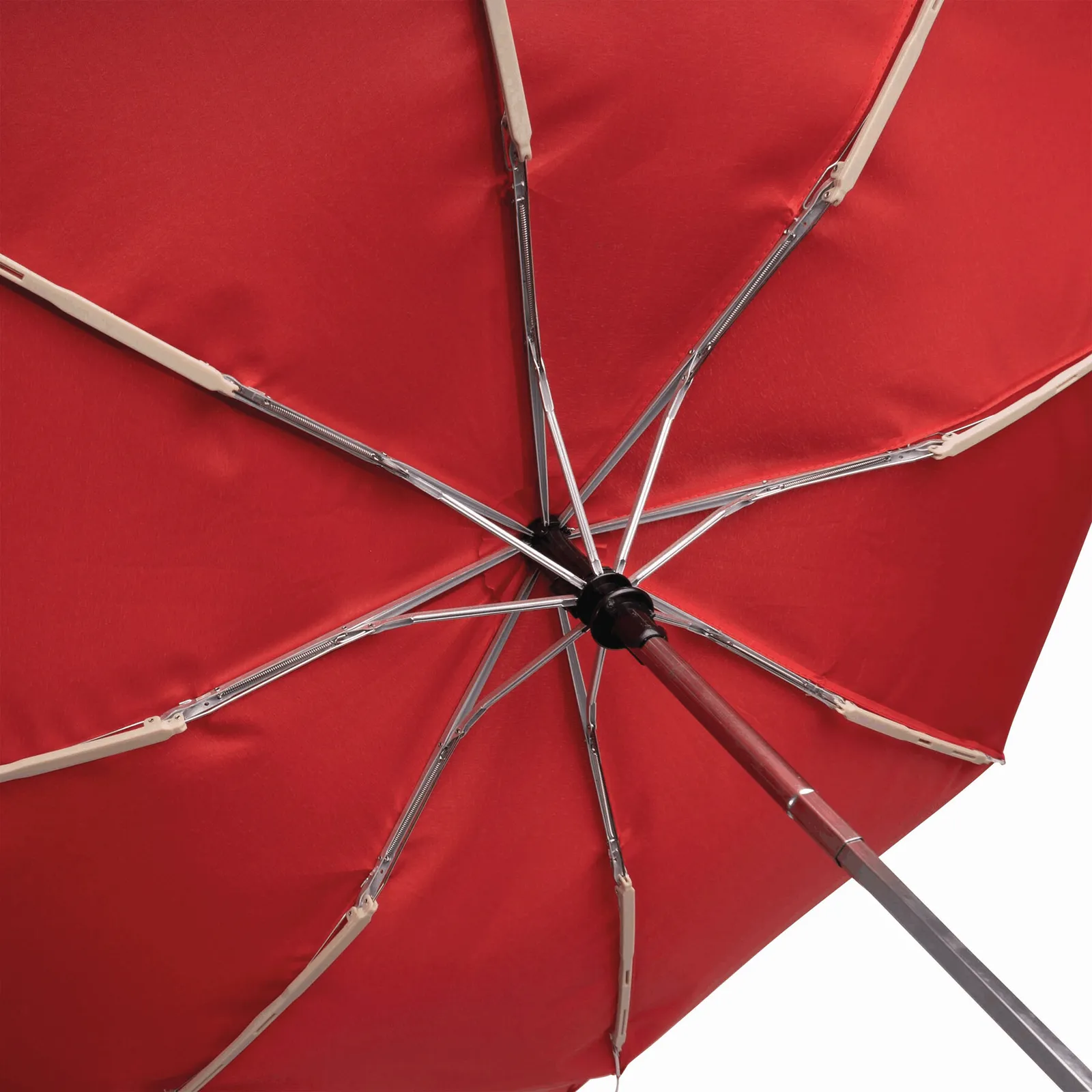 BORA - Vollautomatischer Windproof-Taschenschirm, rot – Bild 7