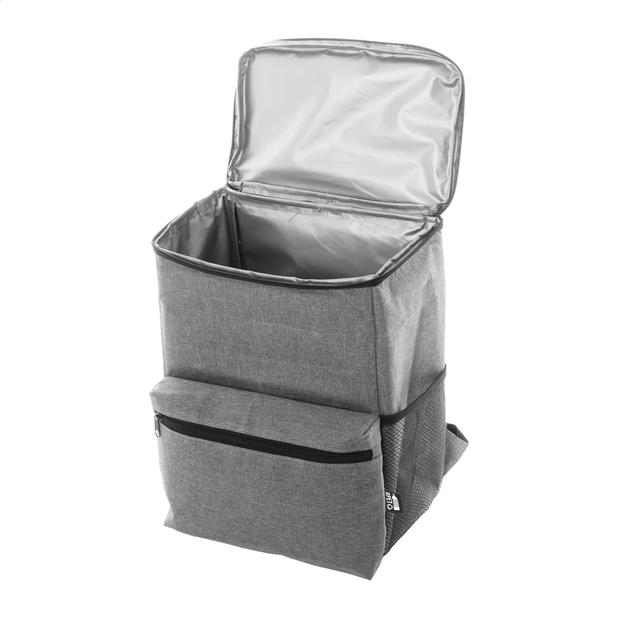 RPET-Kühlrucksack Frezen, grau – Bild 4