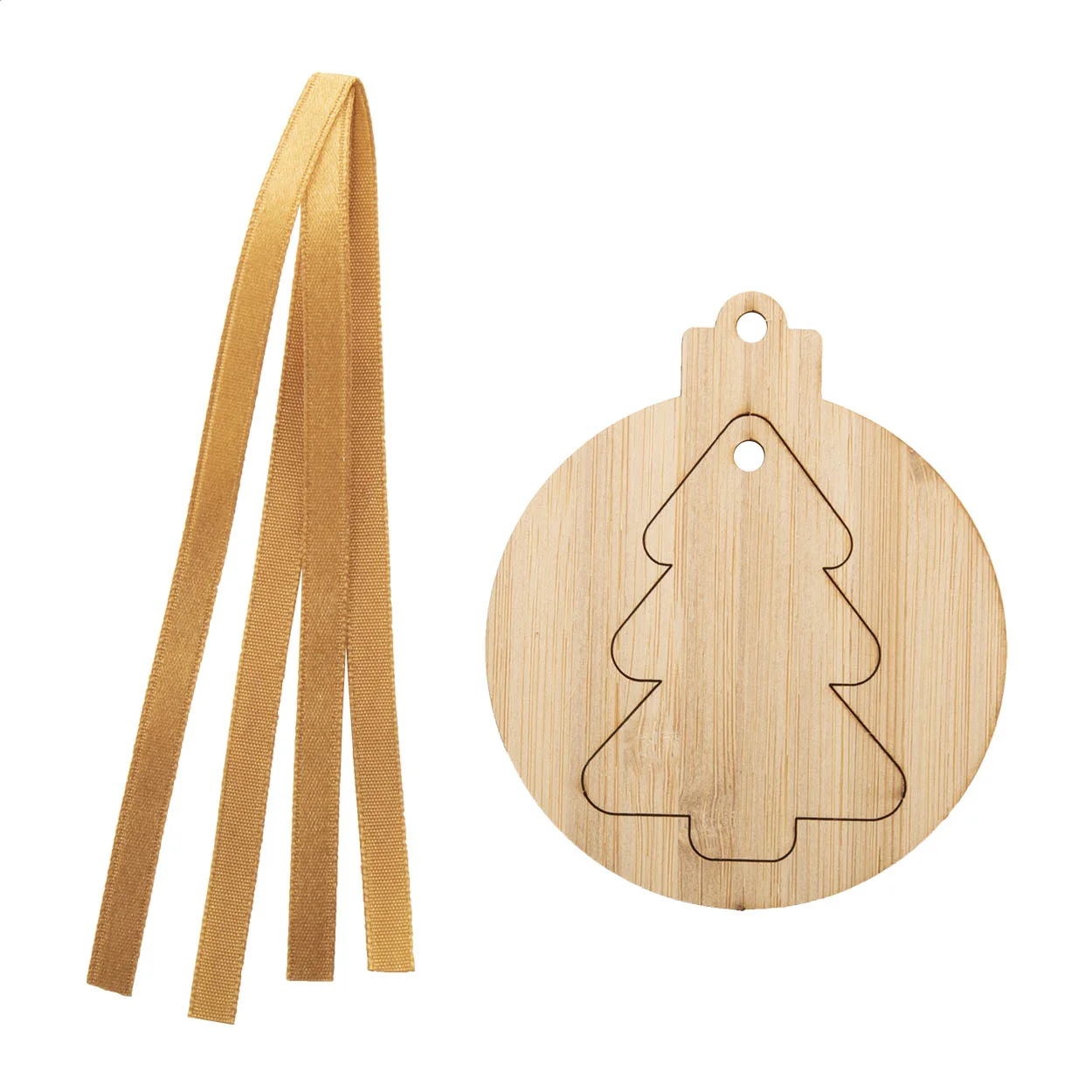 Weihnachtsbaumschmuck Jerpstad, Schneeflocke, natur – Bild 2