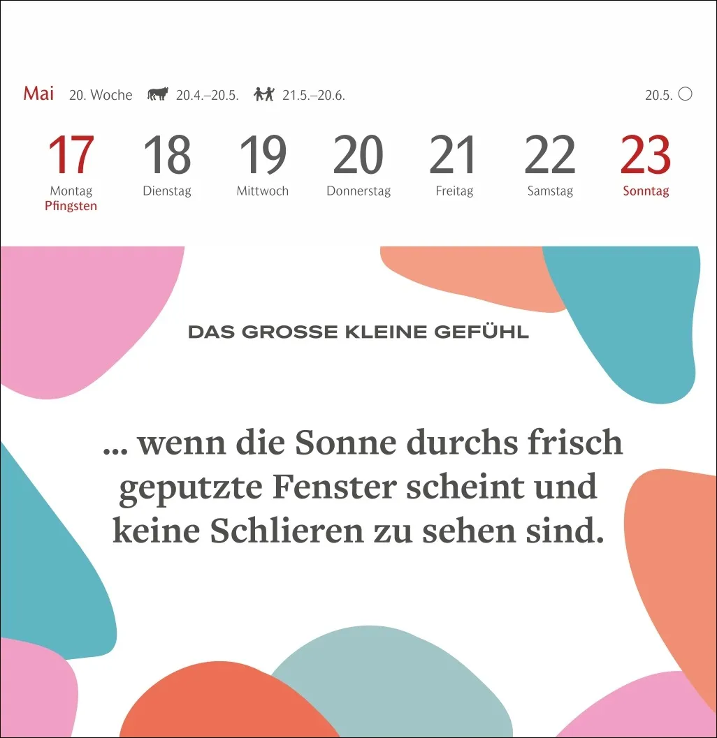 Das große kleine Gefühl Premium-Postkartenkalender 2027 – Bild 8