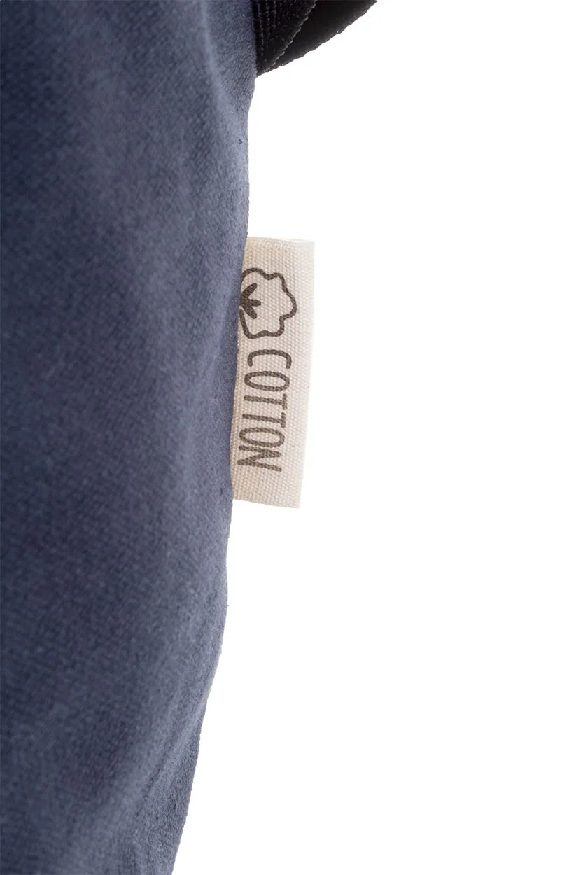 Recycelten Canvas Reisetasche Rebyss Travel, dunkelblau – Bild 6