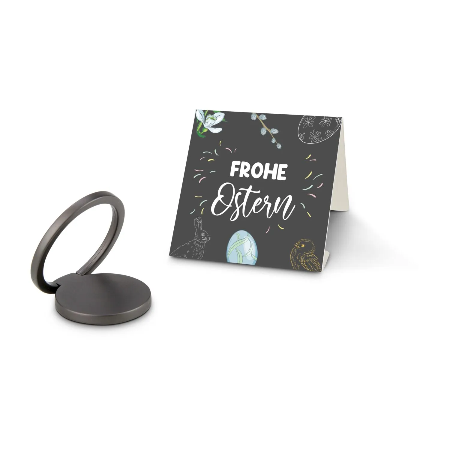 ROMINOX® Handy Ring // Phono 3-in-1 - inkl. Frohe-Ostern Verpackung