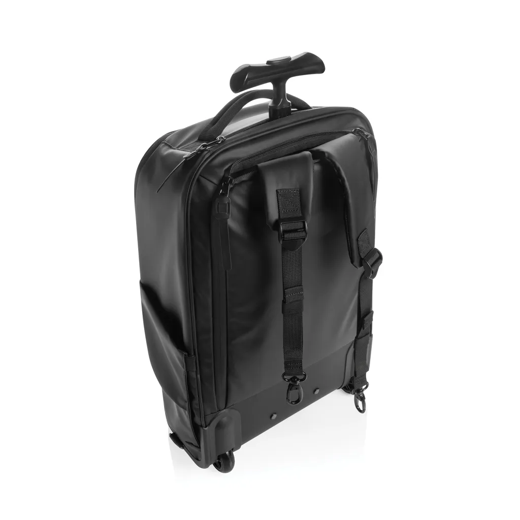 Swiss Peak OSLO RCS Rolltasche, als Handgepäck zugelassen, schwarz – Bild 7