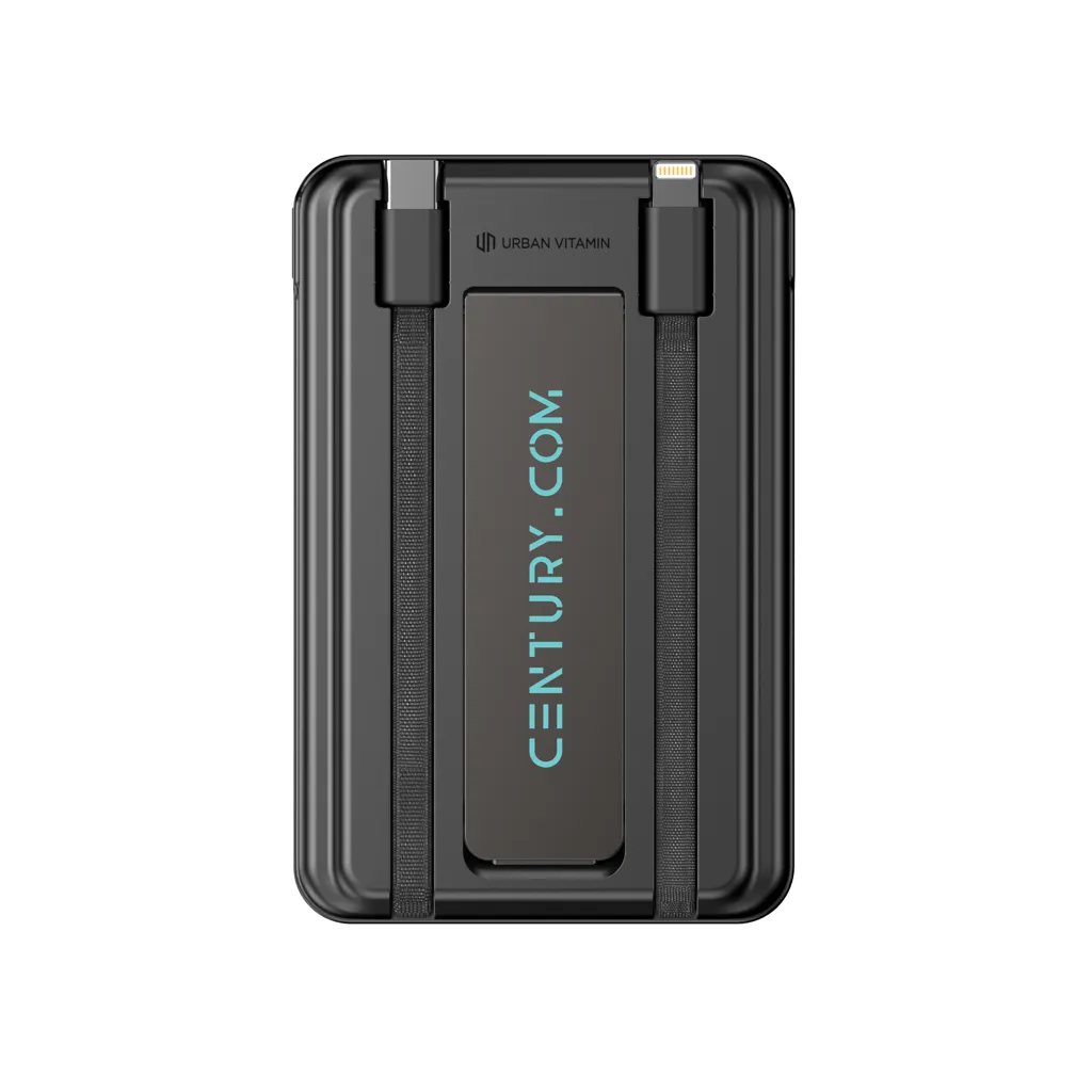 Urban Vitamin Redwood 5-in-1 5.000mAh 20W PD magn. Powerbank, schwarz – Bild 15