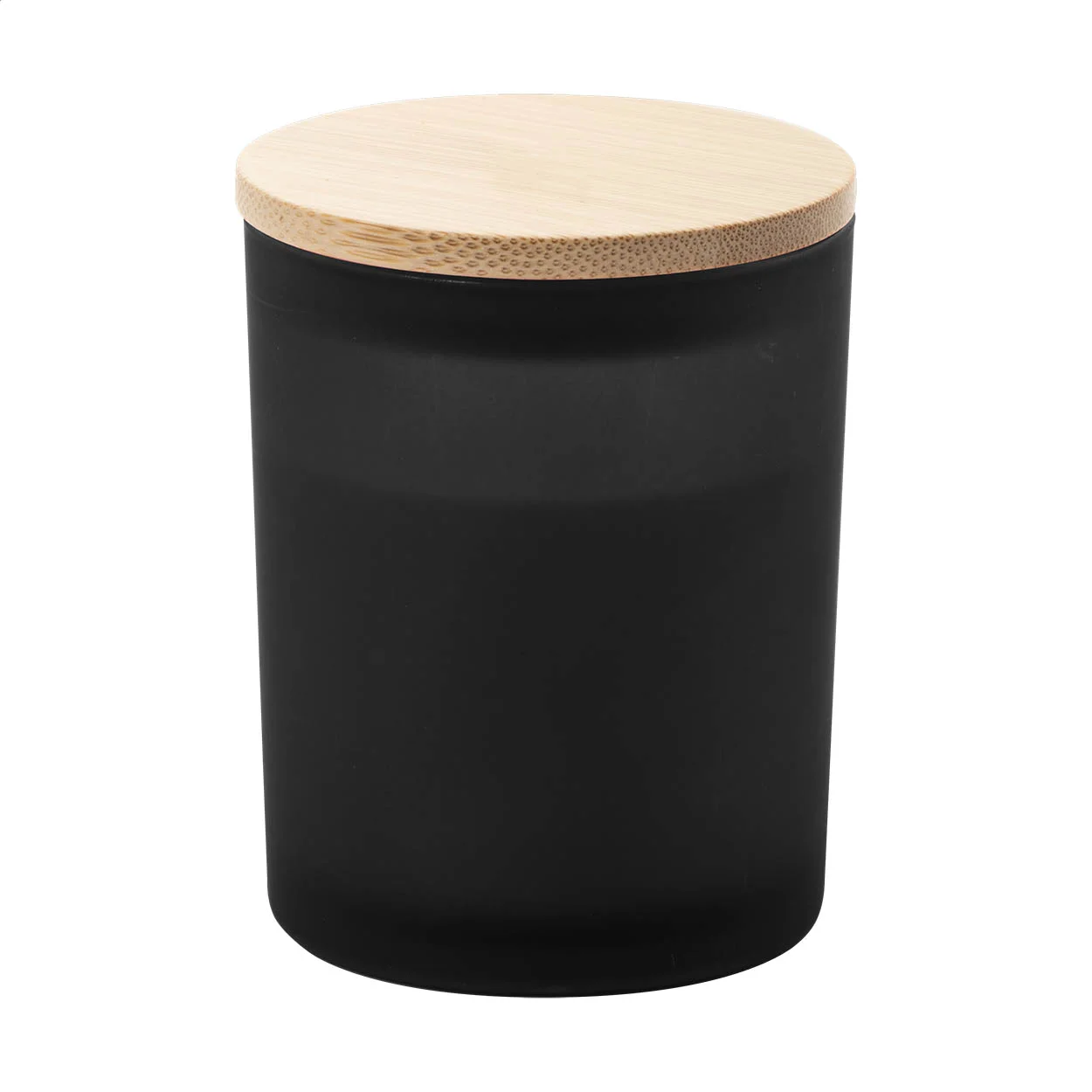 Kerze,Vanille Daizu XL, schwarz – Bild 4