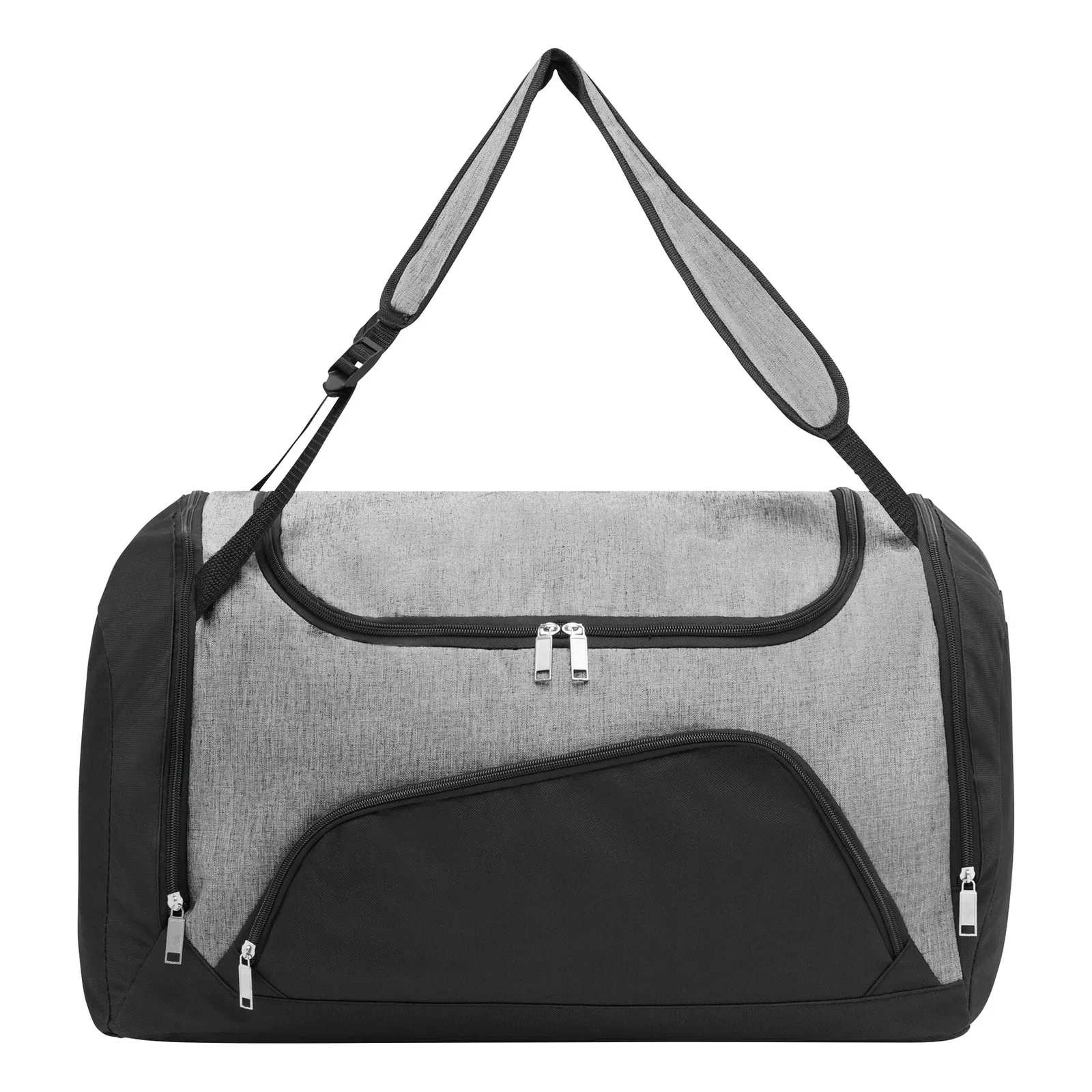 2 IN 1 - Sporttasche, grau, schwarz – Bild 3