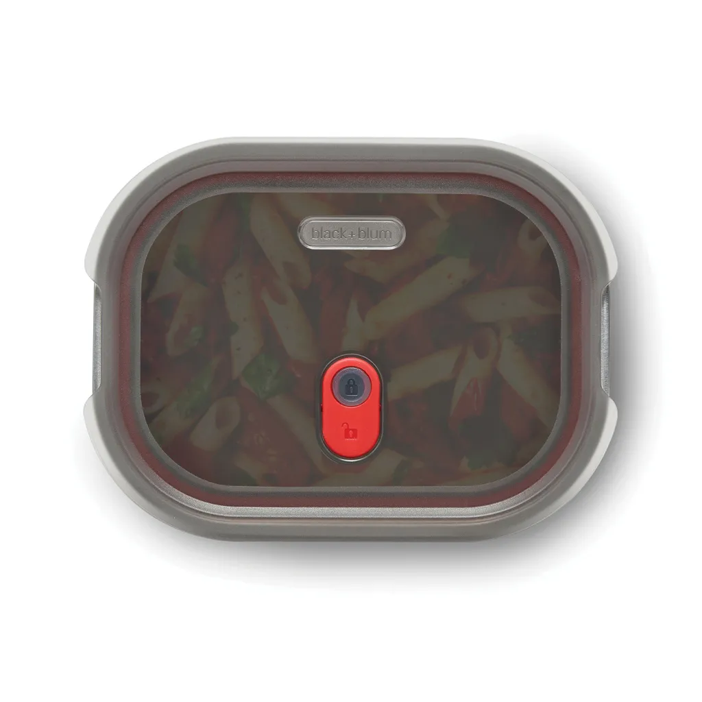 Black+Blum 3-tlg. Mealprep Box Set - klein, medium, groß, grau – Bild 10