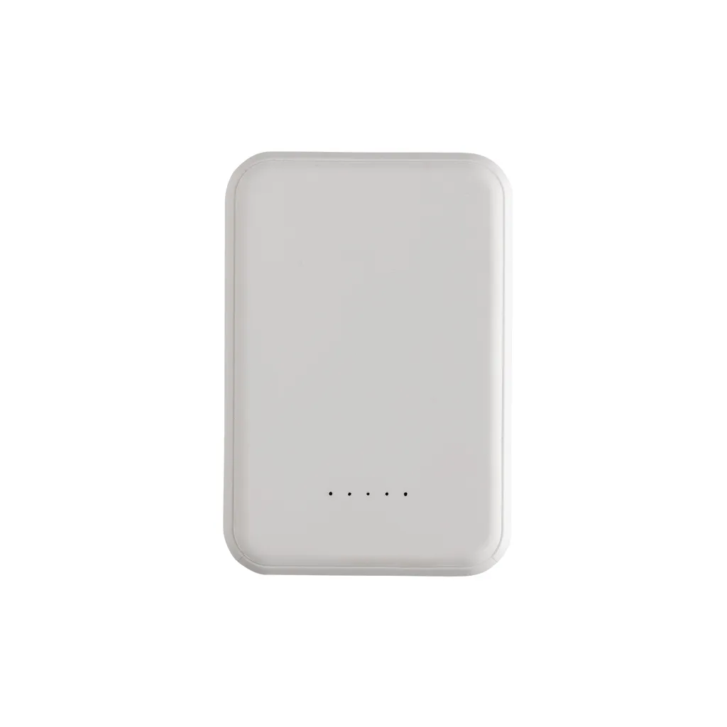 Stellar 5.000mAh 5W magnetische Powerbank aus RCS rec. ABS, weiß – Bild 4