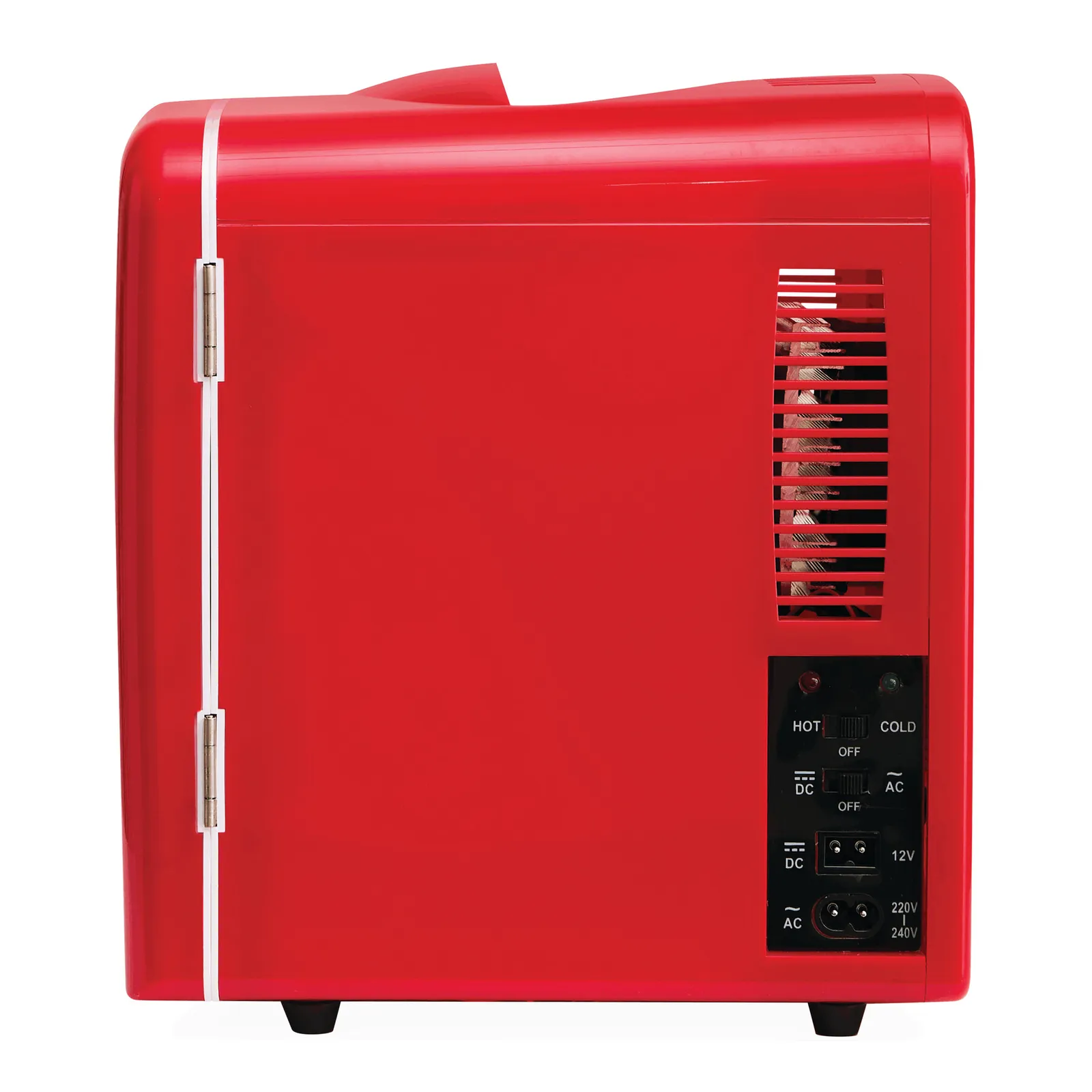 HOT AND COOL - Mini-Kühl- / Wärmeschrank rot, rot – Bild 4