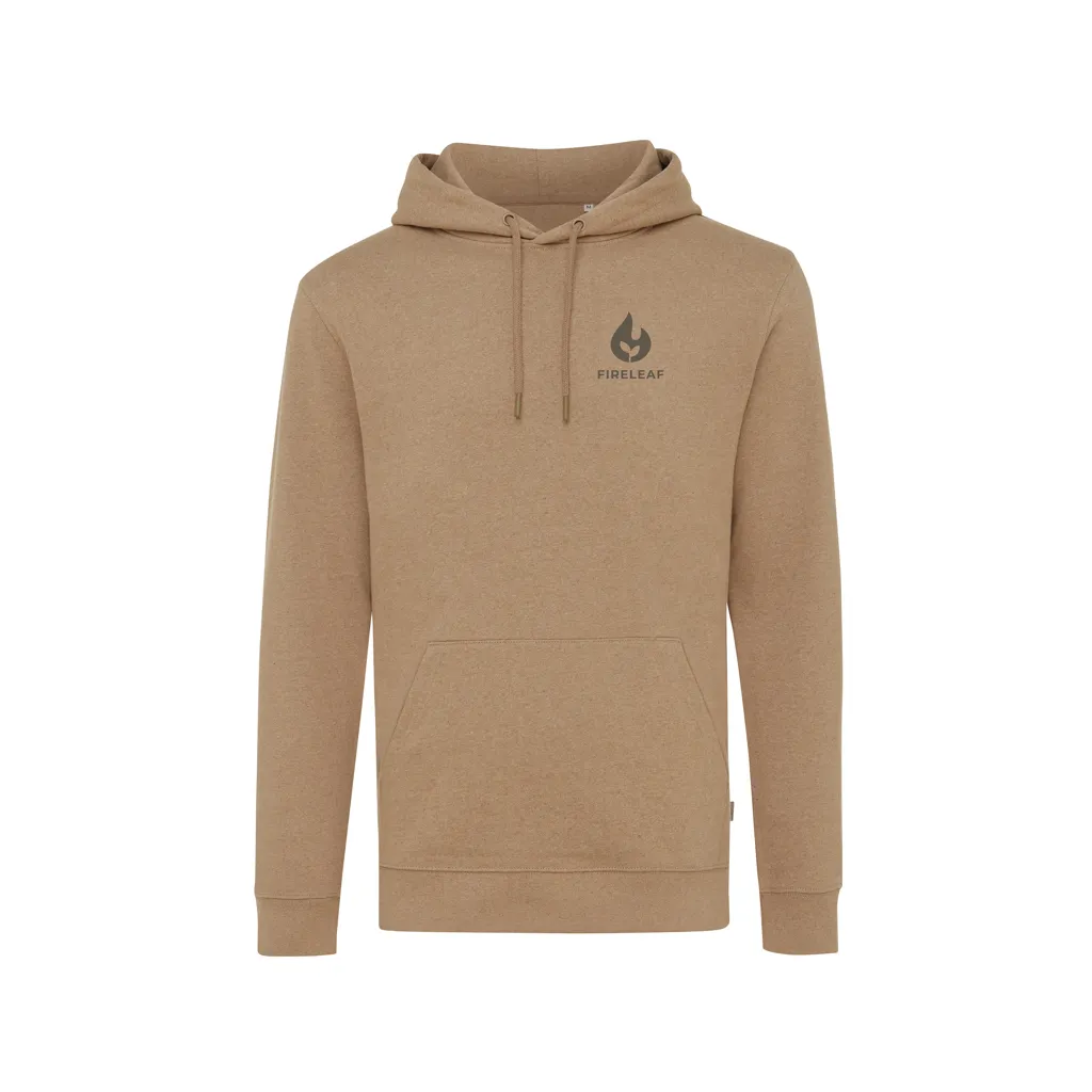IQONIQ Torres ungefärbter Hoodie aus recycelter Baumwolle, heather brown – Bild 5