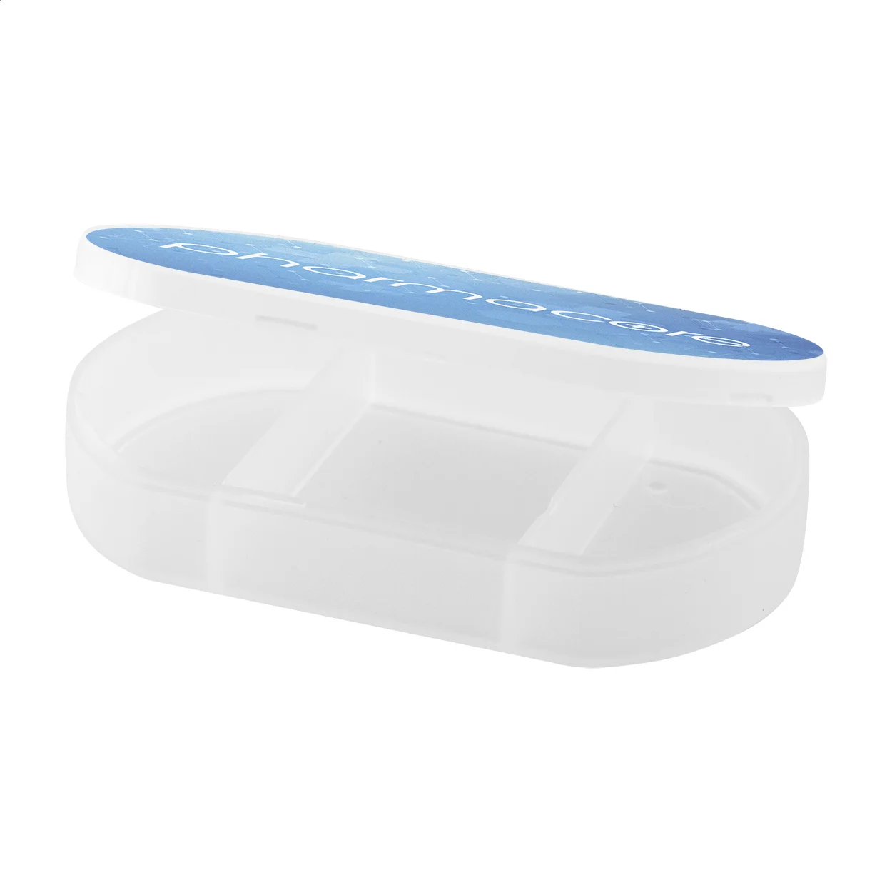Pillendose Tripill, mattweiß – Bild 4