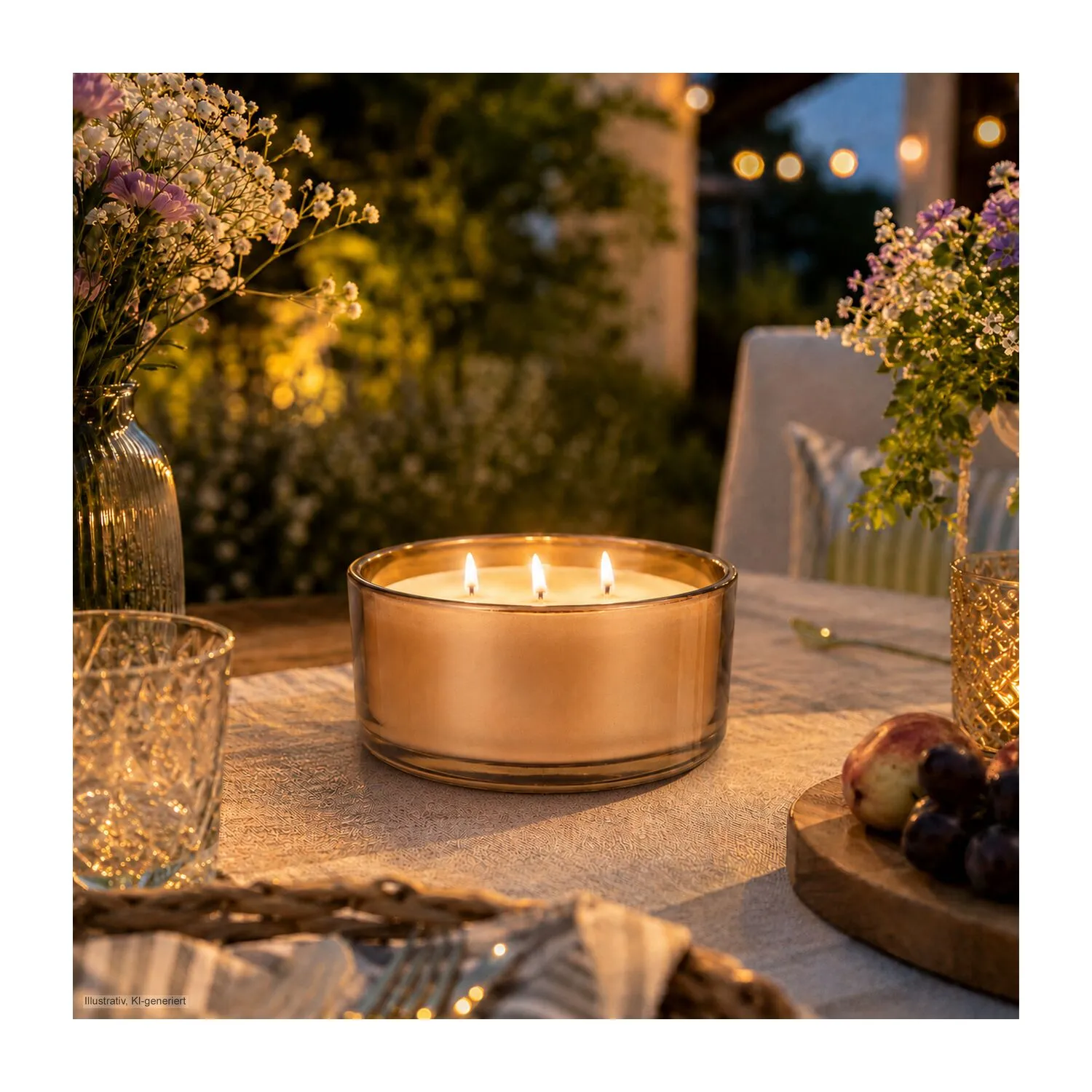 ROMOSCENT® Aromakerze Shiny Moments, kupfer – Bild 10