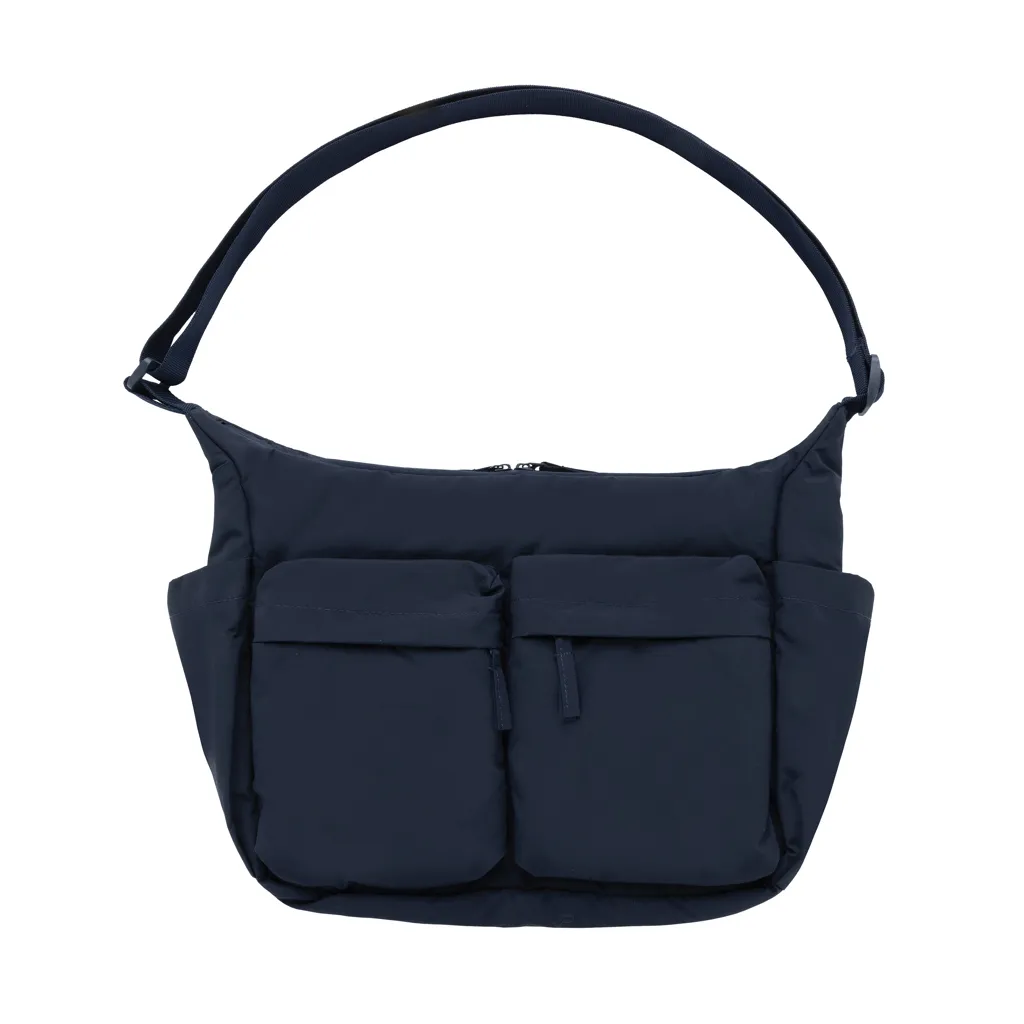 KENTO URBAN gepolsterte Crossover-Tasche aus RCS rec. Nylon, navy blau – Bild 2