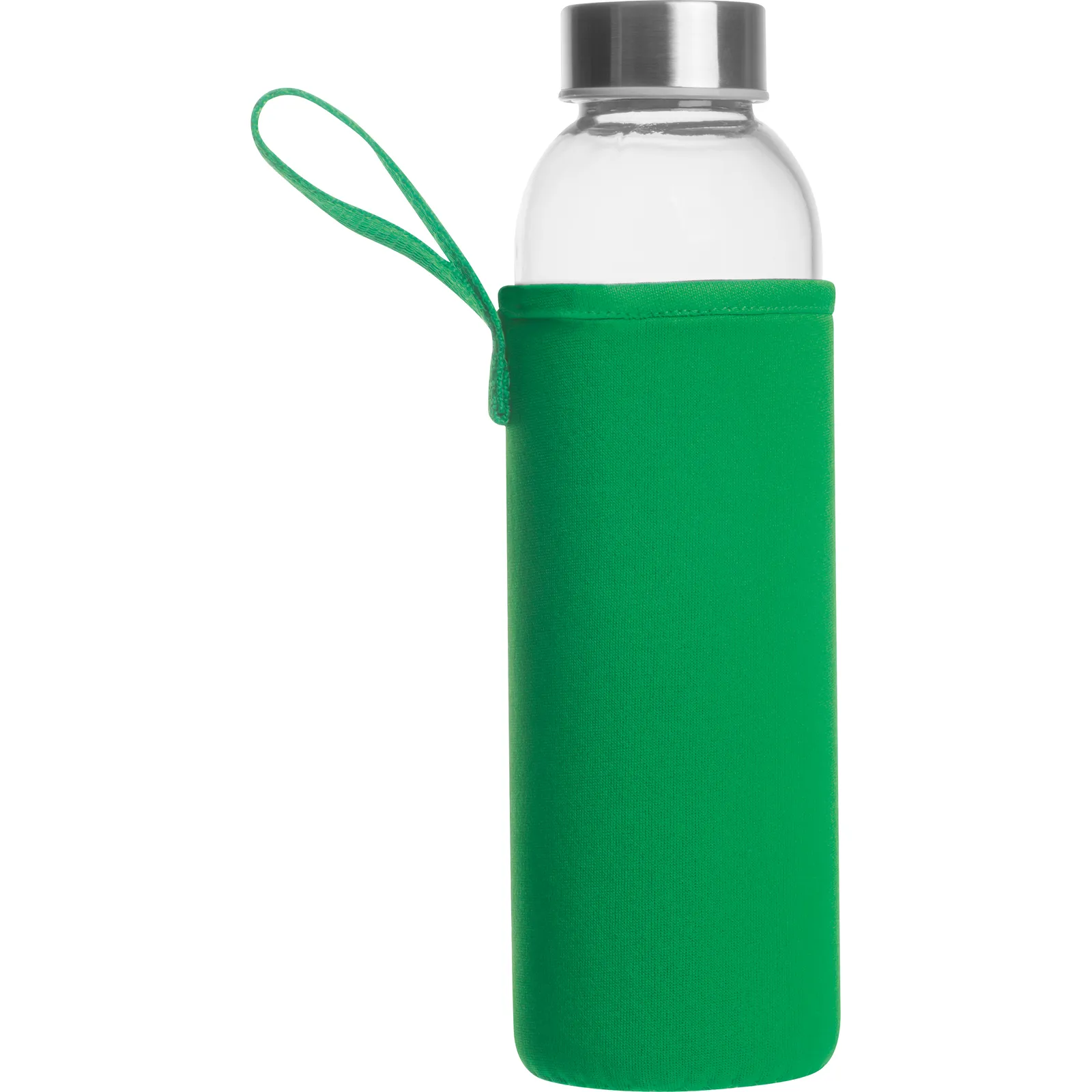 Glasflasche Klagenfurt, grün – Bild 4