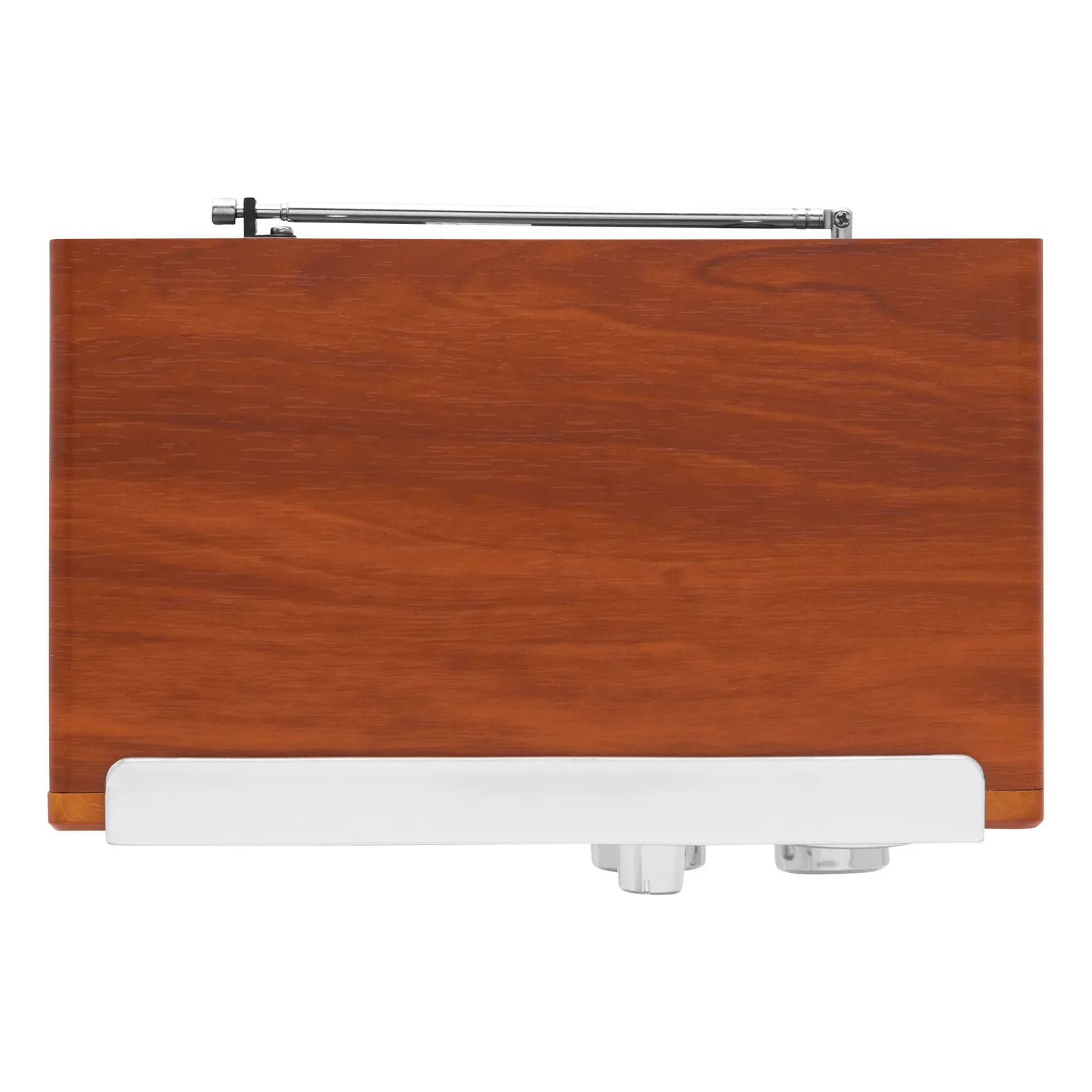 CLASSIC - AM/ FM-Radio braun, silber, braun, silber – Bild 5