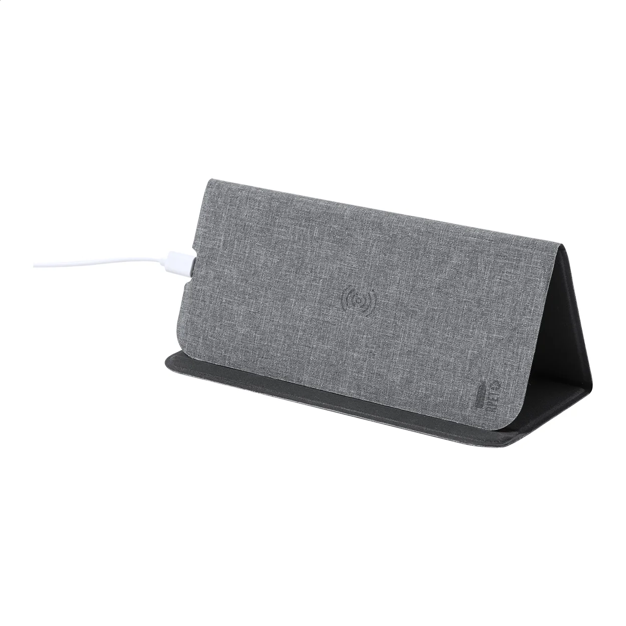 Wireless-Charger Mousepad Chapati, grau – Bild 2