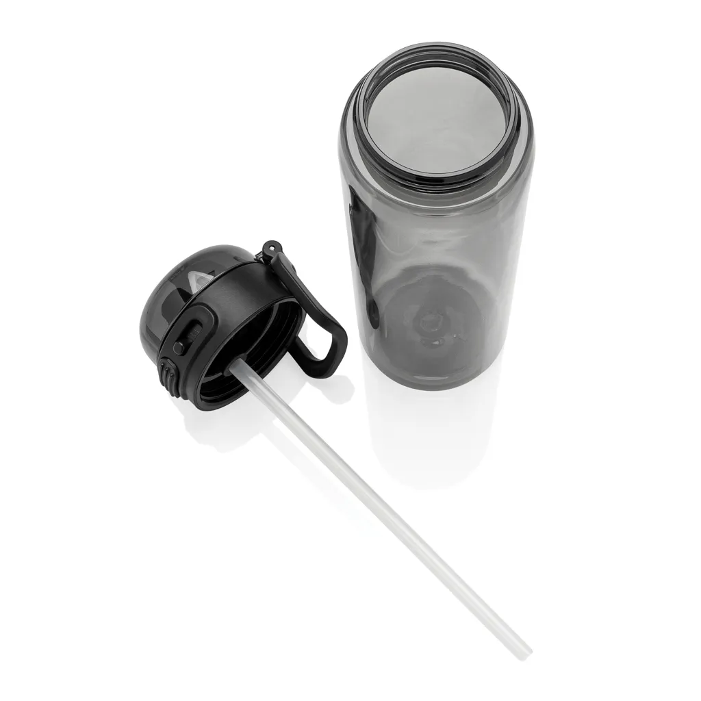 Sip'nLock RCS rPET auslaufsichere Sport-Trinkflasche 800ml, schwarz – Bild 5