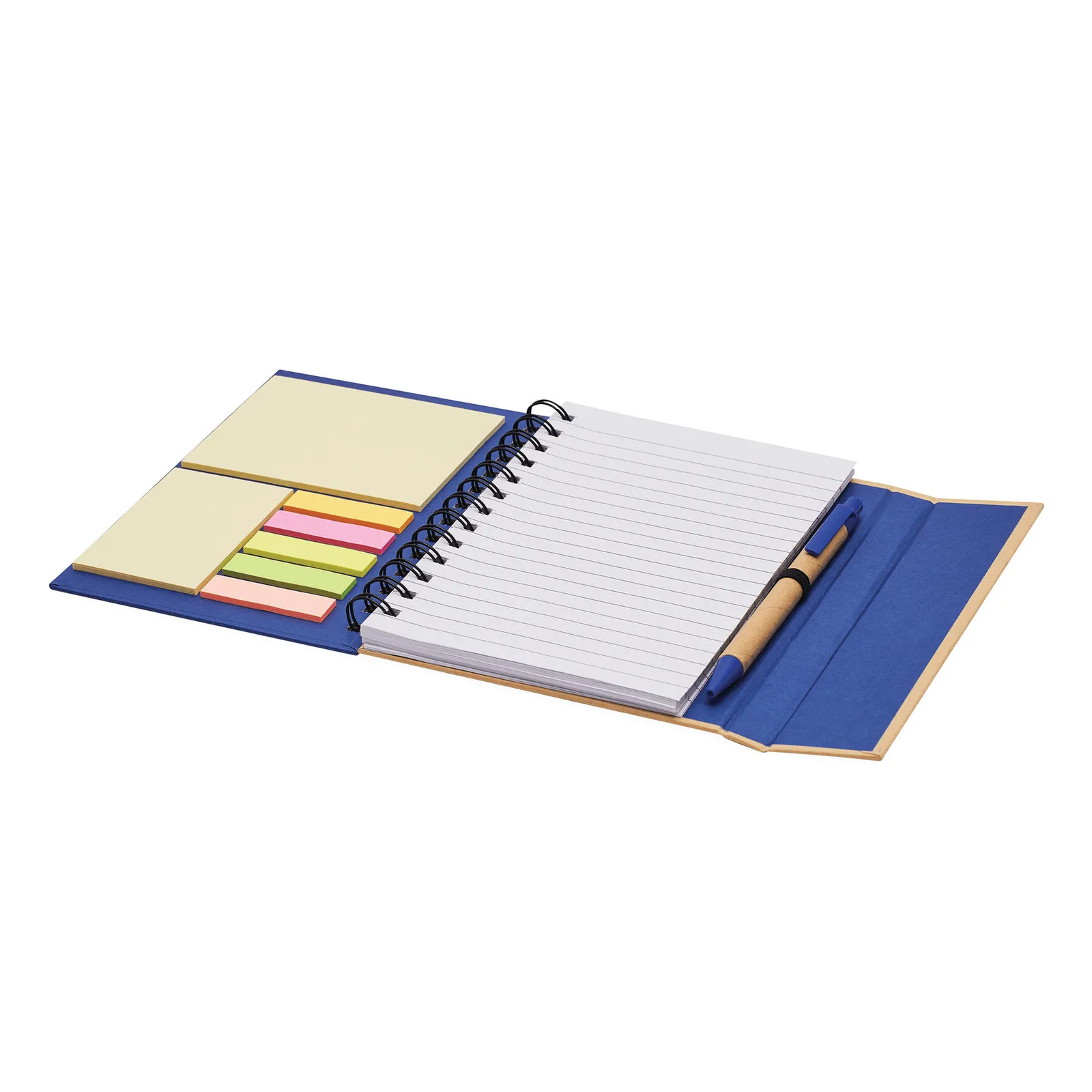 MAGNY - Notizbuch, blau, natur – Bild 2