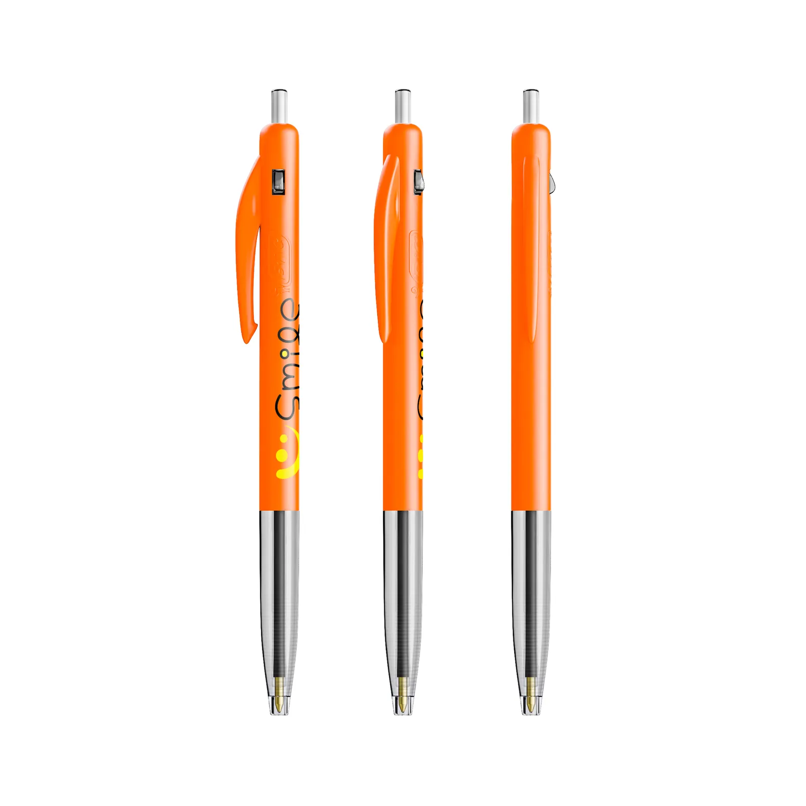 BIC® M10® Clic Kugelschreiber, Orange – Bild 2