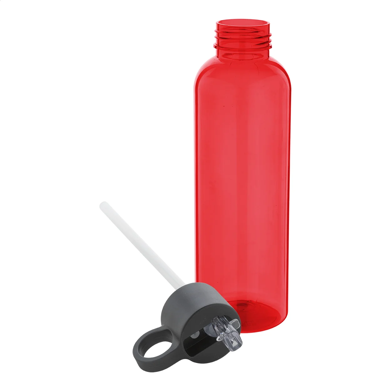 RPET Trinkflasche Fitba, rot – Bild 3