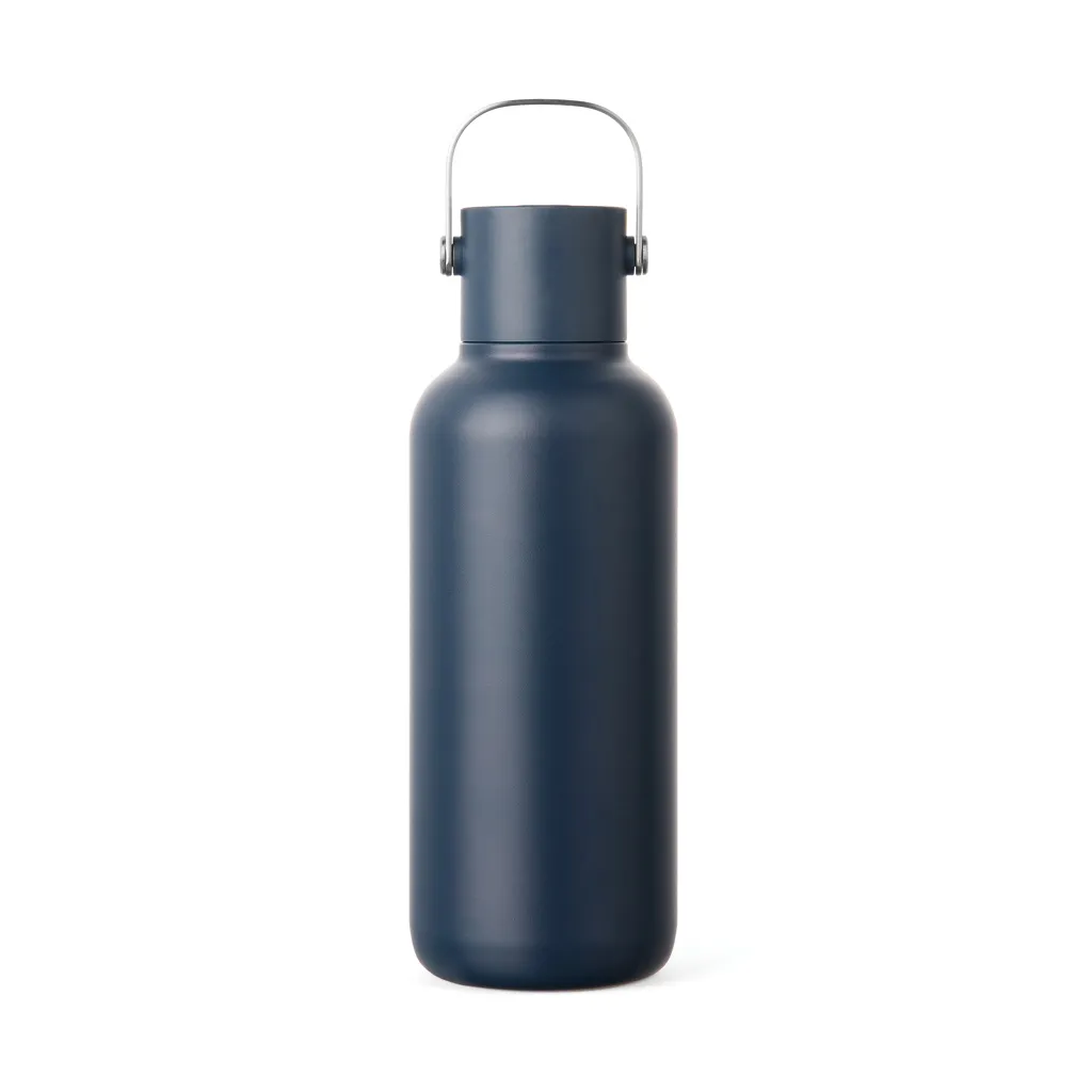 VINGA Cael RCS Stainless-Steel Trinkflasche 600ml, navy blau – Bild 2