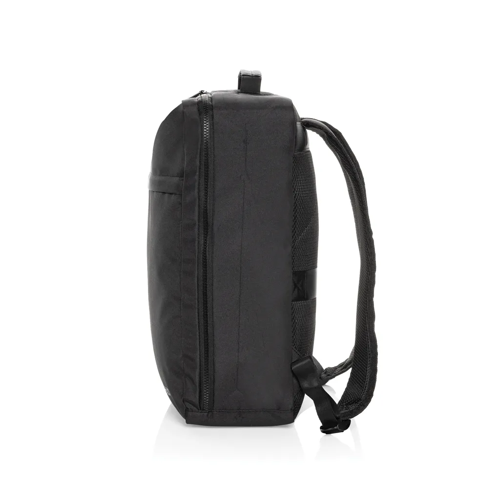 Swiss Peak Aware™ RPET Essential 15.6" Laptop-Rucksack, schwarz – Bild 5