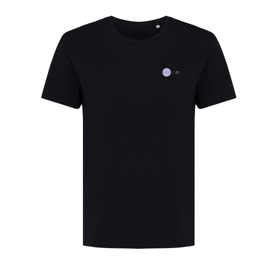 IQONIQ Yala Damen T-Shirt aus recycelter Baumwolle, schwarz – Bild 3