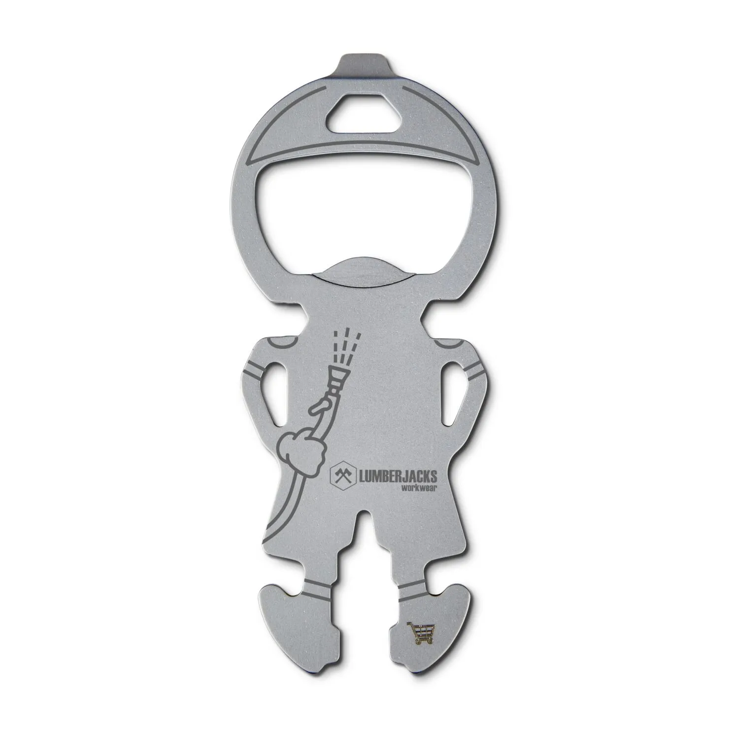 ROMINOX® Best Buddy Friend // Firefighter, silber – Bild 7