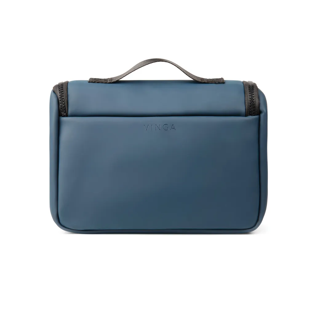 VINGA Baltimore Reise-Kosmetiktasche, navy blau – Bild 4