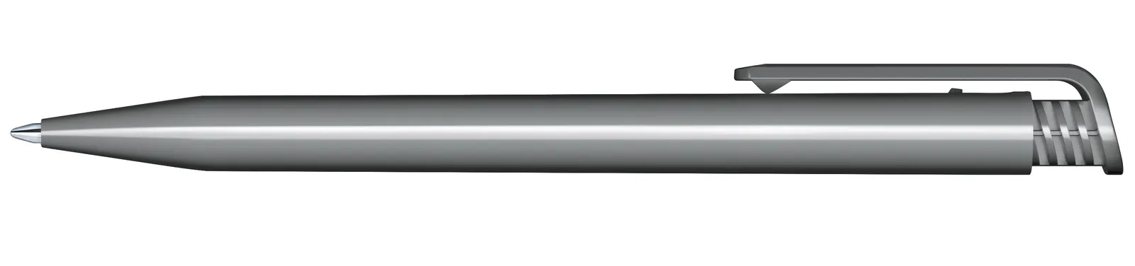 Super Hit Polished Druckkugelschreiber, Cool Gray 9 – Bild 4